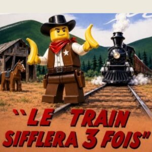 Le train LEGO® sifflera 3 fois