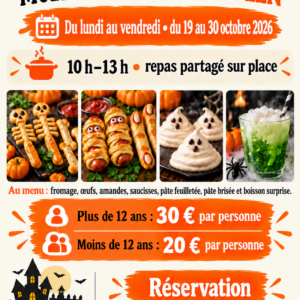 Atelier cuisine moléculaire d'Halloween